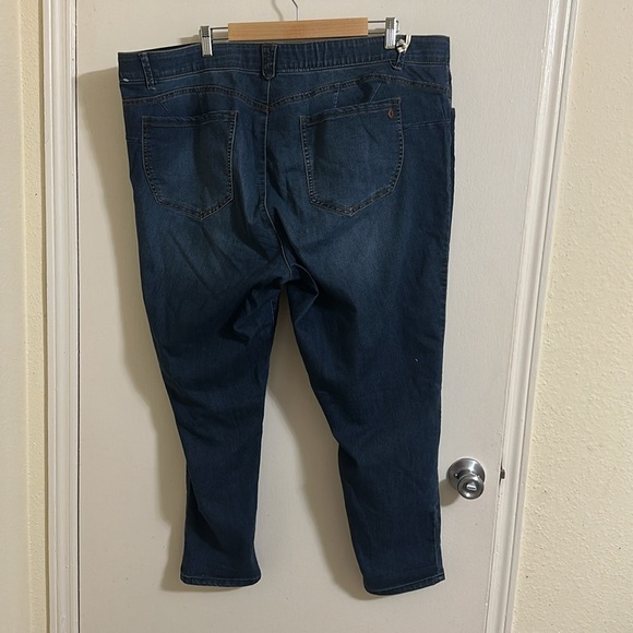 NWT Democracy Ab Solution Core Essential Ankle Jeans 24W - Picture 6 of 8